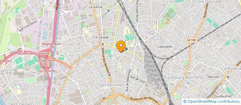 localisation de l'entreprise YCL FAMILY à TOULOUSE
