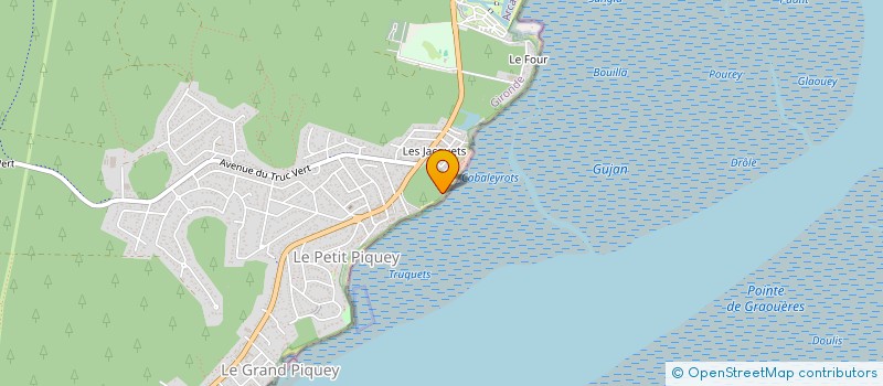 localisation de l'entreprise YCMP  LEGE-CAP-FERRET