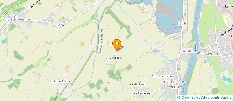 localisation de l'entreprise YCNEX  MARCILLY-SUR-VIENNE