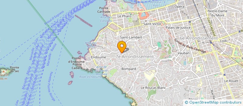 localisation de l'entreprise YCNTM à MARSEILLE