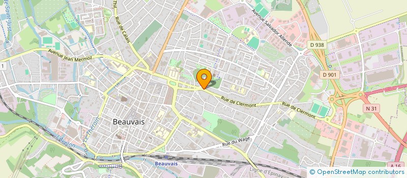 localisation de l'entreprise YCONCEPT  BEAUVAIS