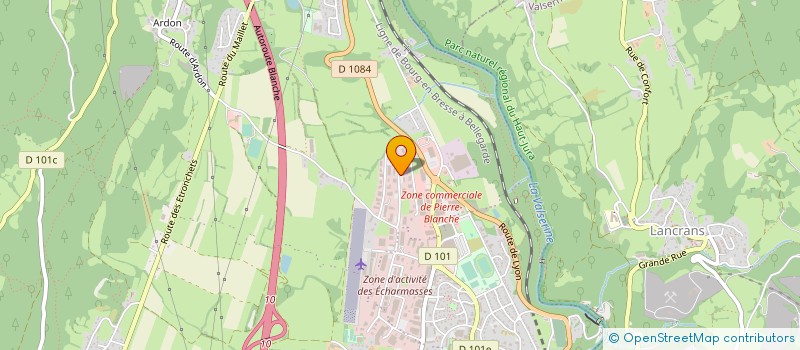 localisation de l'entreprise YCONE à VALSERHONE