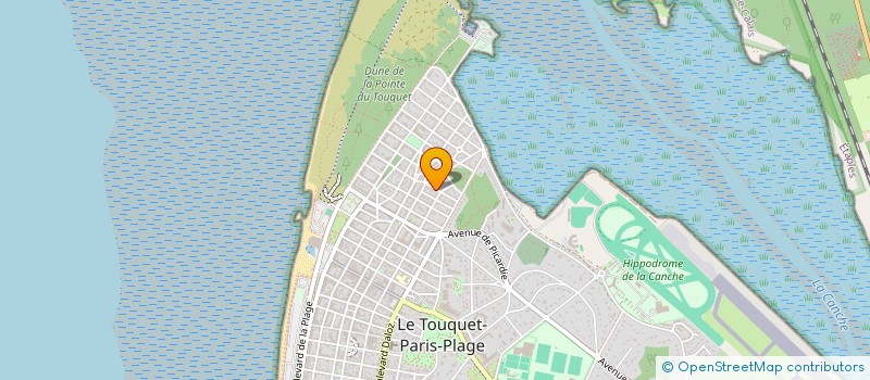 localisation de l'entreprise YCOZ à LE TOUQUET-PARIS-PLAGE