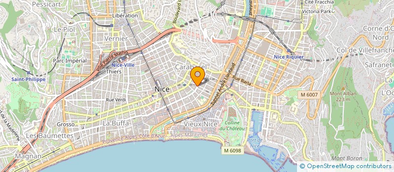 localisation de l'entreprise YD à NICE
