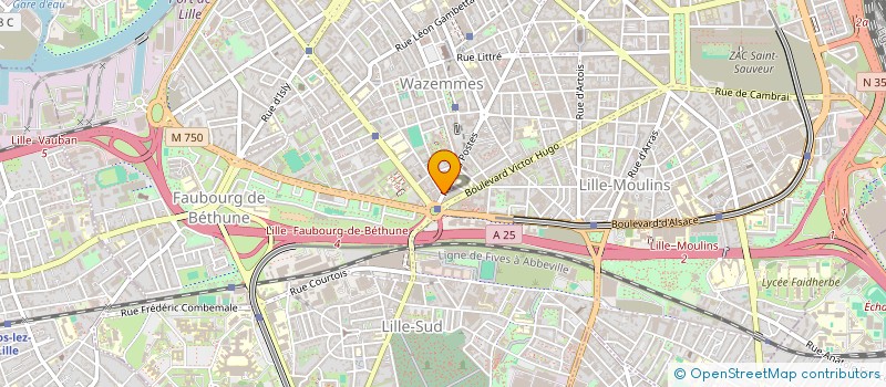 localisation de l'entreprise YD  LILLE