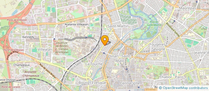 localisation de l'entreprise YD  RENNES