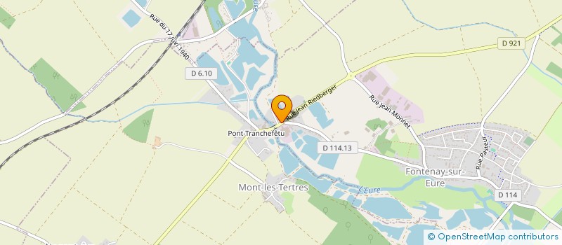 localisation de l'entreprise YD AUTOMOBILE à FONTENAY-SUR-EURE