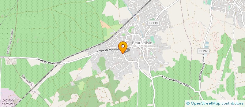 localisation de l'entreprise YD CLIM ELEC  BEAUVOISIN