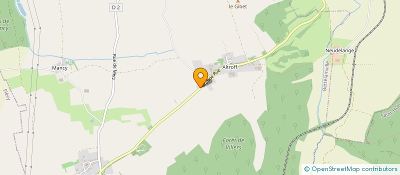 localisation de l'entreprise YD FINANCES  BETTELAINVILLE