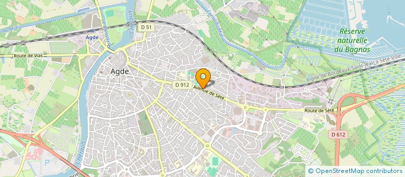 localisation de l'entreprise YD IMMO  AGDE