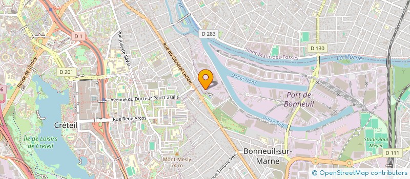 localisation de l'entreprise YD INVEST  CRETEIL