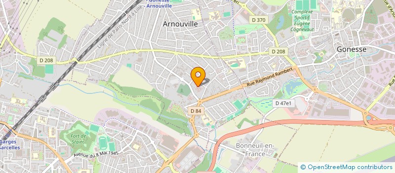 localisation de l'entreprise YD MANAGEMENT  ARNOUVILLE