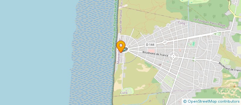 localisation de l'entreprise YD PIZZA à CUCQ