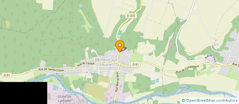 localisation de l'entreprise YD PROPERTY  BERNEUIL-SUR-AISNE