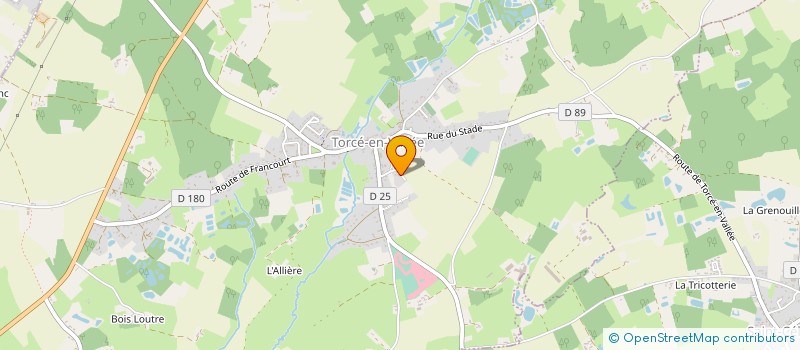 localisation de l'entreprise YD RACING SOLUTION  TORCE-EN-VALLEE