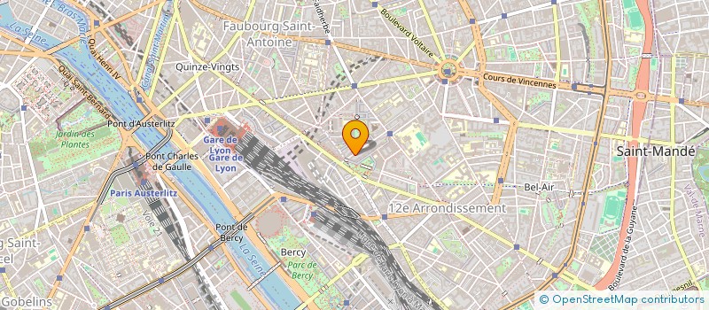 localisation de l'entreprise YDA  PARIS