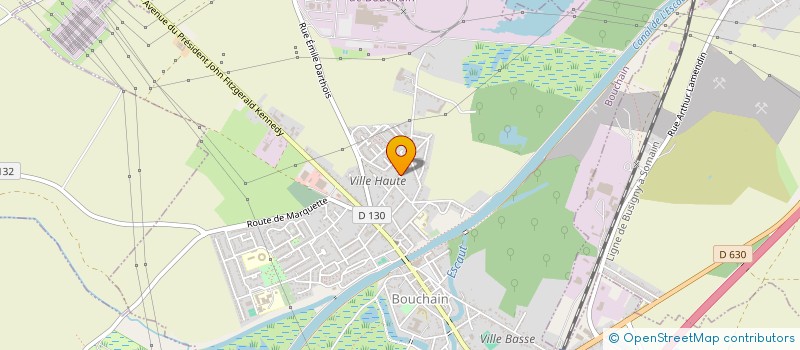 localisation de l'entreprise YDAC à BOUCHAIN