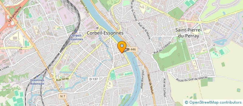 localisation de l'entreprise YDAK CONSULTING à CORBEIL-ESSONNES