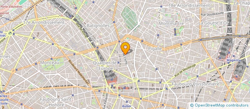 localisation de l'entreprise YDBP INVEST  PARIS