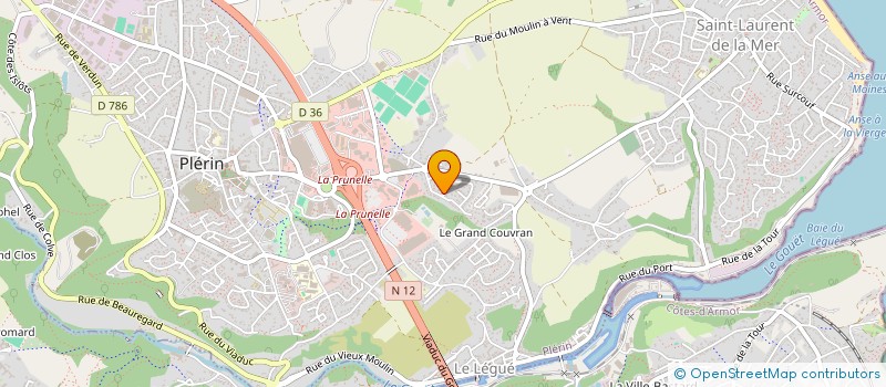 localisation de l'entreprise YDDE & CO à PLERIN