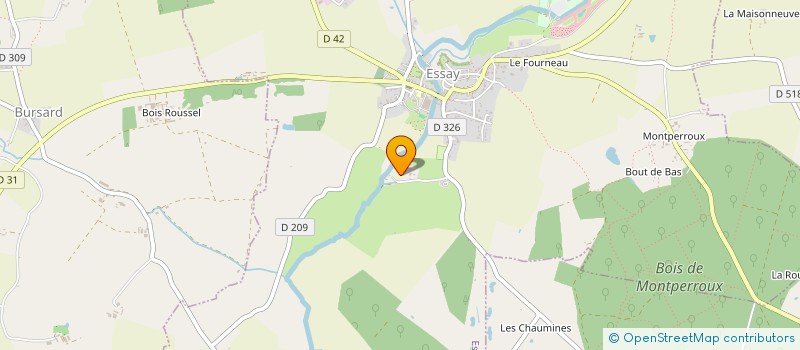 localisation de l'entreprise YDE ENTREPRISES à ESSAY