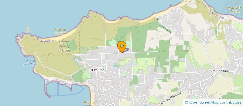 localisation de l'entreprise YDEALIS SARL  ERQUY