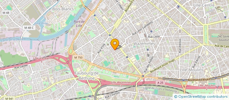 localisation de l'entreprise YDEES DEVELOPPEMENT ECON POUR ENTREPRISES & SOCIETES à LILLE