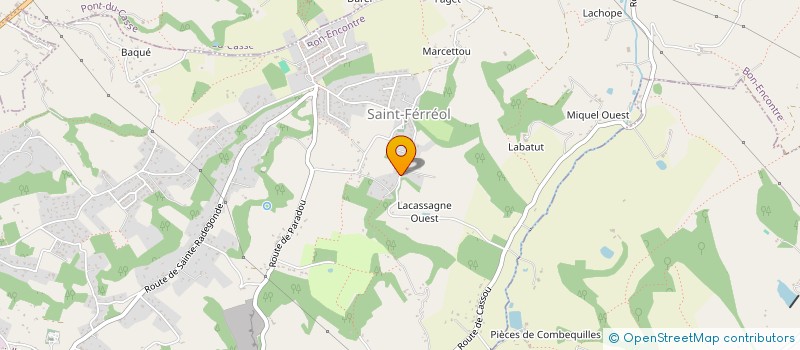 localisation de l'entreprise YDEM47  BON-ENCONTRE