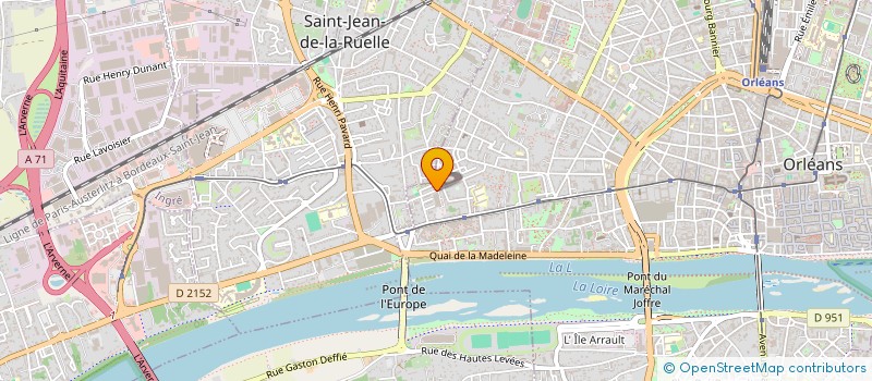 localisation de l'entreprise YDEMI à ORLEANS