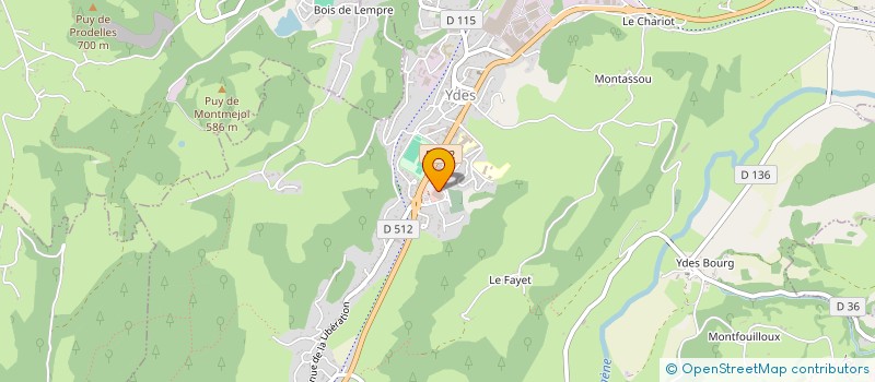 localisation de l'entreprise YDES IMMOBILIER à YDES