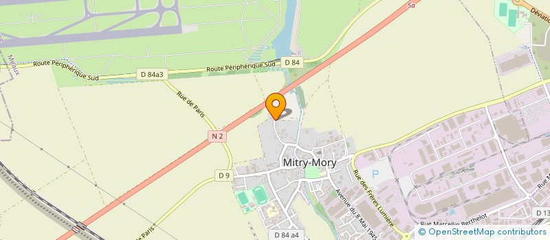 localisation de l'entreprise YDEZI SAS à MITRY-MORY