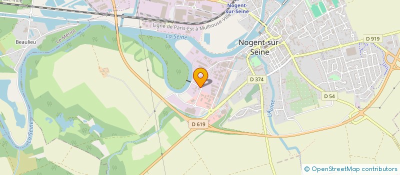 localisation de l'entreprise YDI  NOGENT-SUR-SEINE