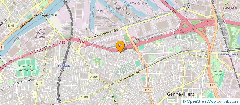 localisation de l'entreprise YDIL  ASNIERES-SUR-SEINE