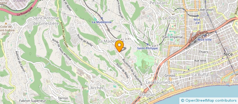 localisation de l'entreprise YDILE à NICE