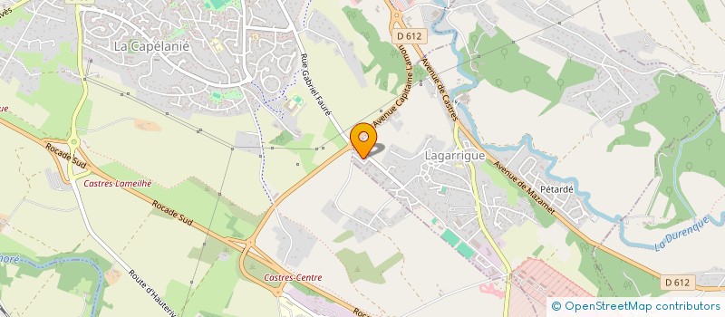 localisation de l'entreprise YDMP  LAGARRIGUE