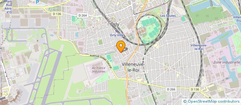 localisation de l'entreprise YDOM SERVICES à VILLENEUVE-LE-ROI