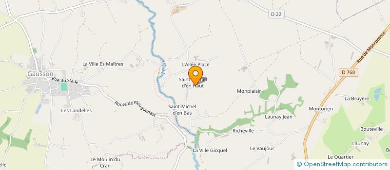 localisation de l'entreprise YDS  PLOUGUENAST-LANGAST