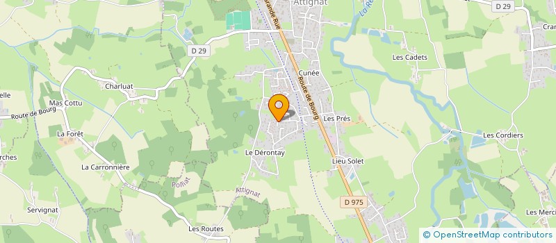 localisation de l'entreprise YDSBAT  ATTIGNAT