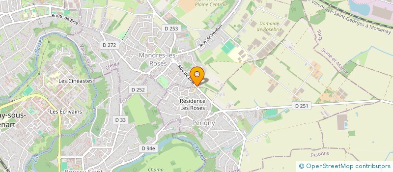 localisation de l'entreprise YDTEAMCONSEILS  MANDRES-LES-ROSES