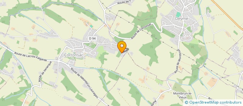 localisation de l'entreprise YDW  CORRONSAC