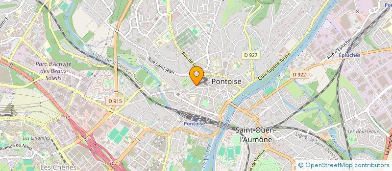 localisation de l'entreprise YDX à PONTOISE