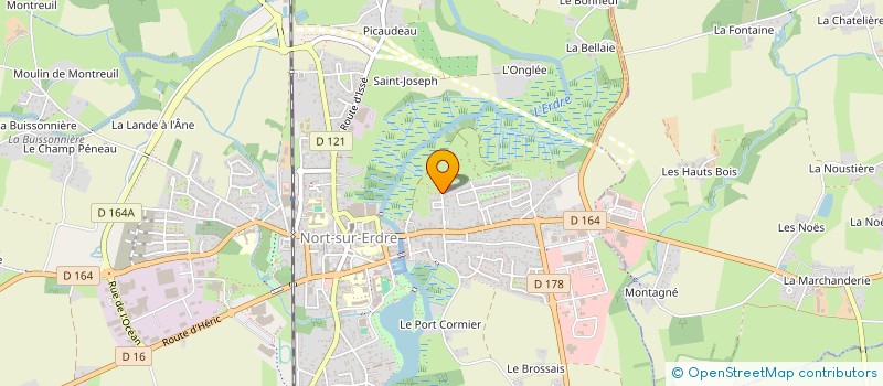 localisation de l'entreprise YE BE DE ME (AIDEZ-LES EN SENOUFO)  NORT-SUR-ERDRE