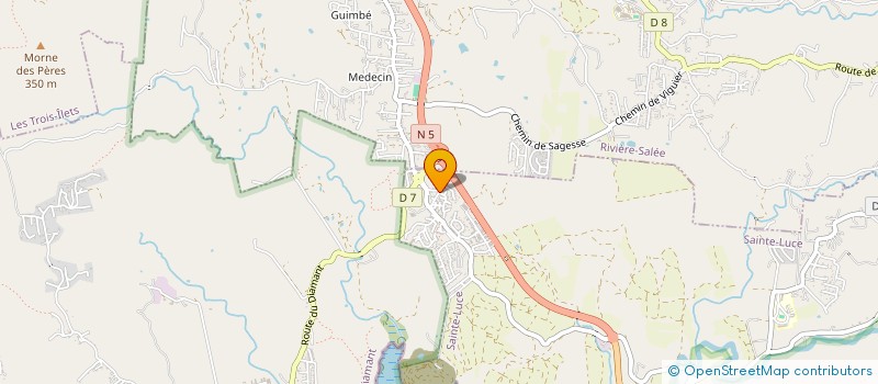 localisation de l'entreprise YE CLIC!  SAINTE-LUCE