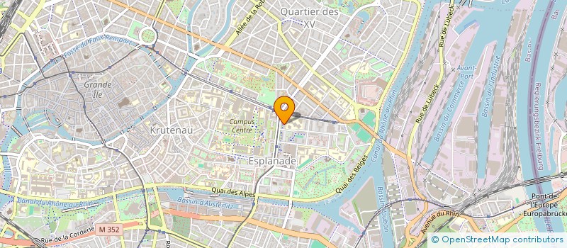 localisation de l'entreprise YE DEVELOPPEMENT  STRASBOURG