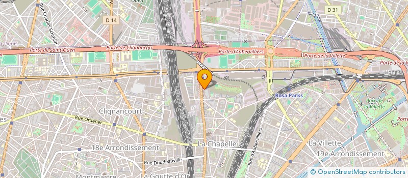 localisation de l'entreprise YE FEI  PARIS