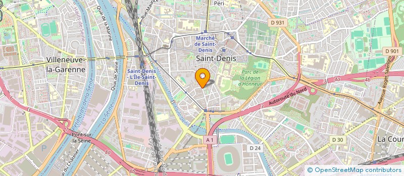 localisation de l'entreprise YE LISA à SAINT-DENIS