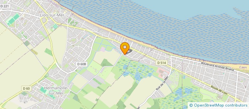 localisation de l'entreprise YEAH COM  HERMANVILLE-SUR-MER