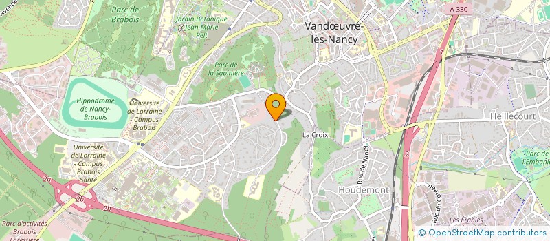 localisation de l'entreprise YEAST  VANDUVRE-LES-NANCY