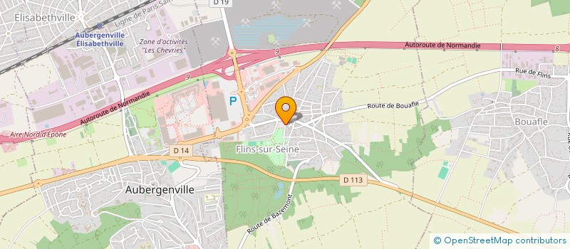 localisation de l'entreprise YEAST  FLINS-SUR-SEINE