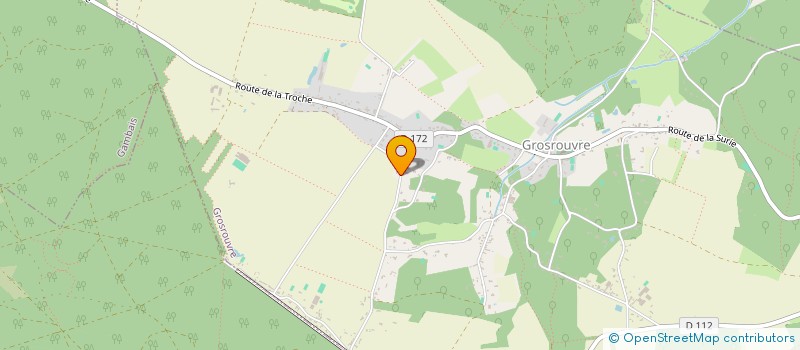 localisation de l'entreprise YEAY  GROSROUVRE